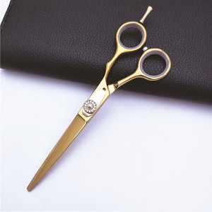 Tijeras de Peluquería Profesionales Inoue Kazuru de 5.5 Pulgadas, Acero Inoxidable 440C, Hoja Plana para Diestros, DG Suzhou - Product Image 2