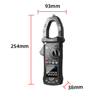KM216C Clamp Meter Profesional True RMS 1000V 1200A AC/DC Penguji Arus Tegangan dengan NCV Suhu Frekuensi Resistansi Kapasitansi