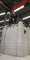Imprimante 3d métallique personnalisable, béton industriel, avec impression d'objets d'architecture, vente en gros, maison