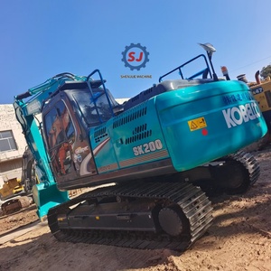 รถขุดตีนตะขาบ Kobelco SK200-8 ขนาด 20 ตัน รถขุดมือสอง Kobelco SK200 ขายชิ้นส่วนเครื่องยนต์หลัก อุปกรณ์ก่อสร้าง Kobelco - Product Image 5