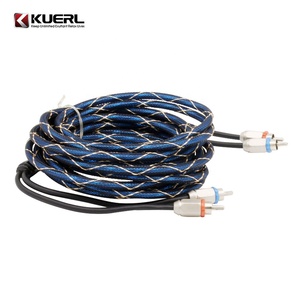 Amplificador de <span class=keywords><strong>cable</strong></span> de <span class=keywords><strong>audio</strong></span> RCA para coche, <span class=keywords><strong>subwoofer</strong></span> de cobre puro de alta calidad, 2/3/5m, <span class=keywords><strong>cable</strong></span> RCA para coche - Product Image 4