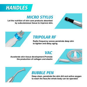 เครื่องไฮโดรเฟเชียลสำหรับโรงงาน/ร้านเสริมสวย เครื่องดูแลผิวหน้า ฟื้นฟูผิว อุปกรณ์ไมโครเดอร์มาเบรชั่น เครื่องเสริมความงาม - Product Image 6