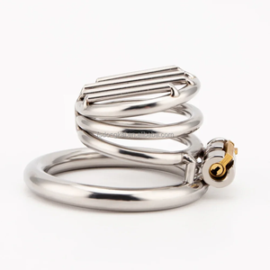 Dongkai Best Verkopende Roestvrijstalen Heren Plat Groot Kuisslot Anti-Escape Mid Kuiskooi Volwassen Seksproduct Voor Mannelijke Seks - Product Image 2