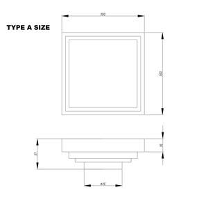 Лучшее качество, невидимый Слив для пола из нержавеющей стали для ванных комнат, современный дизайн, линейный ситечко для душа, Заводская поставка - Product Image 4