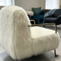 Fauteuil individuel minimaliste italien de luxe léger, chaise de loisirs haut de gamme, chaise simple pour salon