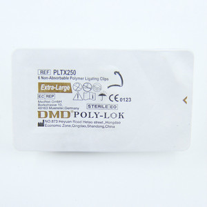 Quirúrgico polímero plástico de ligadura de trompas clips laparoscópica clips XL aparatos e instrumentos médicos - Product Image 4