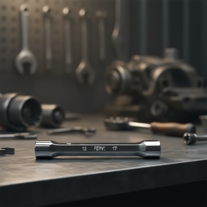 ประแจหกเหลี่ยมเฟอร์วี 13 17 มม. ขนาดคู่ เหล็กโครเมี่ยมวาเนเดียม - Product Image 3