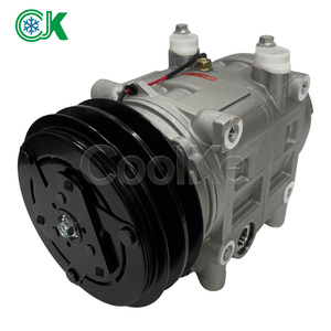 Compresseur de climatisation de <span class=keywords><strong>bus</strong></span> TM31 12V 2B Groove 313cc 10 cylindres à plaque oscillante, neuf, pour remplacement de minibus 6-8m - Product Image 3