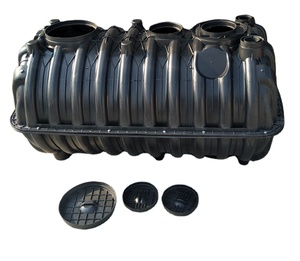 Système de fosse septique souterraine à trois compartiments détachable en HDPE de 2000 litres, fosse septique en plastique PE pour toilettes - Product Image 4