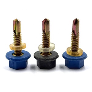 Tornillos Autoperforantes de Cabeza Hexagonal con Tapa de Plástico para Instalación Rápida de Casas Contenedor - Product Image 4