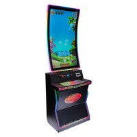 Machine de jeu d'adresse américaine avec écran incurvé de 43 pouces et armoires métalliques, conçue pour les salles d'arcade et les bars