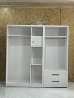Armoire portable à 5 portes pour chambre à coucher, nouveau mobilier de maison avec 2 portes miroir et 2 tiroirs pour appartements