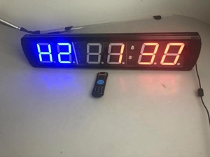 Portátil de 4 pulgadas 6 LED Digital de Crossfit entrenamiento de intervalo temporizador para gimnasio - Product Image 5