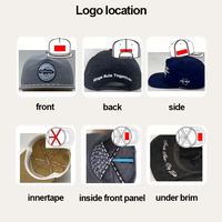 Casquette de baseball en nylon à 5 panneaux pour homme, de haute qualité, personnalisable avec logo brodé ou imprimé, idéale pour le sport en extérieur et le golf