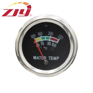 Zjy Hoge Kwaliteit 52Mm Auto Watertemperatuurmeter Met Achtergrondverlichting