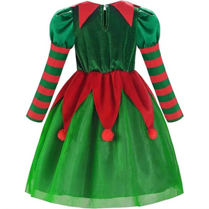HESPER Meilleur prix Costumes de Noël pour filles et garçons, costumes de Père Noël pour enfants, costumes de films et de séries télévisées, en polyester, cadeau de Noël - Product Image 3