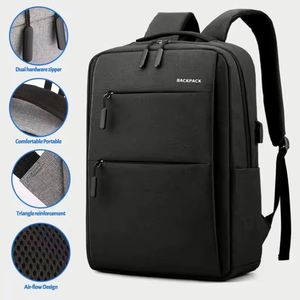 Factory Wholesale Business Waterproof Supplier School <b>Women</b> Men Smart USB Bagspack Laptop <b>Backpack</b> Travel Back Pack - Product Image 2