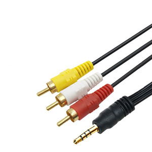 <span class=keywords><strong>Cable</strong></span> de <span class=keywords><strong>Audio</strong></span> y <span class=keywords><strong>Video</strong></span> Compuesto <span class=keywords><strong>RCA</strong></span> de 3.5mm a 3 <span class=keywords><strong>RCA</strong></span>, 1.5m, Macho a Macho, Conector de <span class=keywords><strong>Audio</strong></span> y <span class=keywords><strong>Video</strong></span> - Product Image 5