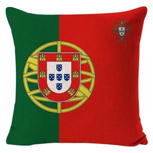 Coussin géométrique floral de l'équipe de football de la Coupe du monde HJ Selling World pour la décoration de la maison, pour les fans du club - Product Image 3
