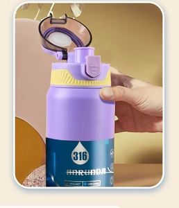 316 Stainless Steel Insulated Water Bottle Vacuum Thermos Leak Proof Reusable Coffee Mug for Travel Sports Office Outdoor - Product Image 4