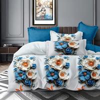 Ensemble de draps de lit personnalisés en coton, 3 pièces : 1 drap plat, 2 taies d'oreiller, Ghana, taille King, 3 pièces