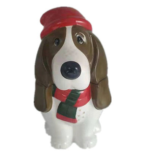 Bote de cerámica para granja de animales, contenedor para galletas de 8 pulgadas con forma de bacón y cerdo Porky - Product Image 3