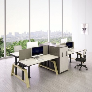 Labels Lift Standing Computer Table Adjustable Height <b>Desk</b> Top - Product Image 4
