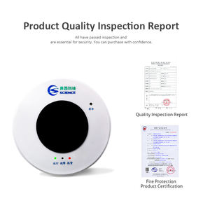 <span class=keywords><strong>Detector</strong></span> de Gás Infravermelho ABS para Segurança Residencial com Alarme Sonoro/Luminoso/Móvel para Gás Natural e Gás Liquefeito em Lares Europeus - Product Image 4