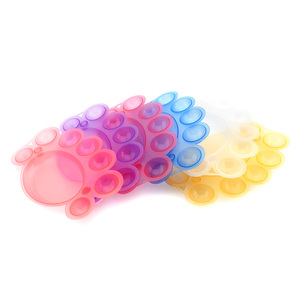Palette de mélange de couleurs pour ongles en ABS réutilisable, plateau de mélange de vernis gel acrylique, outil de manucure professionnel pour salon et usage domestique - Product Image 1