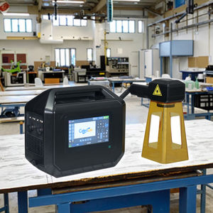 Cavo 20W/50W Grabador láser de mano Máquina de marcado láser portátil para impresora de tarjetas de identificación de metal con Soporte de Formato Ai/Dwg - Product Image 1