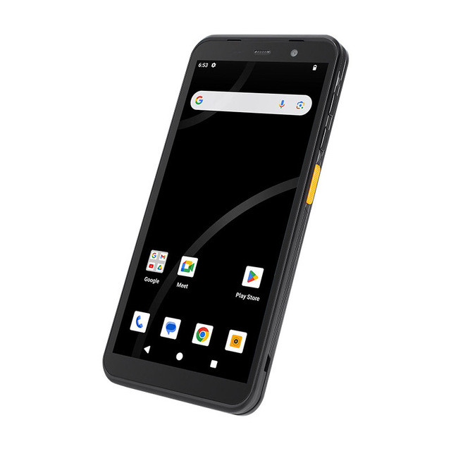 Cheapest Factory Android14 4G+64G Rugged PDA 6.0 Inch Handheld Terminal 4G Networks Two Cameras WIFI BT V5.2 Replaceable Battery