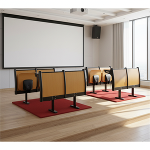 Mobilier de salle de classe pour universités et écoles : Table et chaise d'étude pour étudiants, Chaise de salle de conférence moderne, pour cours scolaires (3 ans) - Product Image 1