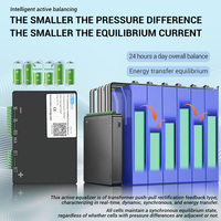 HeltecEnergy Ecualizador Activo de 10A 4-17A/4-24S para Baterías Li-ion/LiFePO4/LTO con Transformador de Retroalimentación, Balanceador Activo de 10A