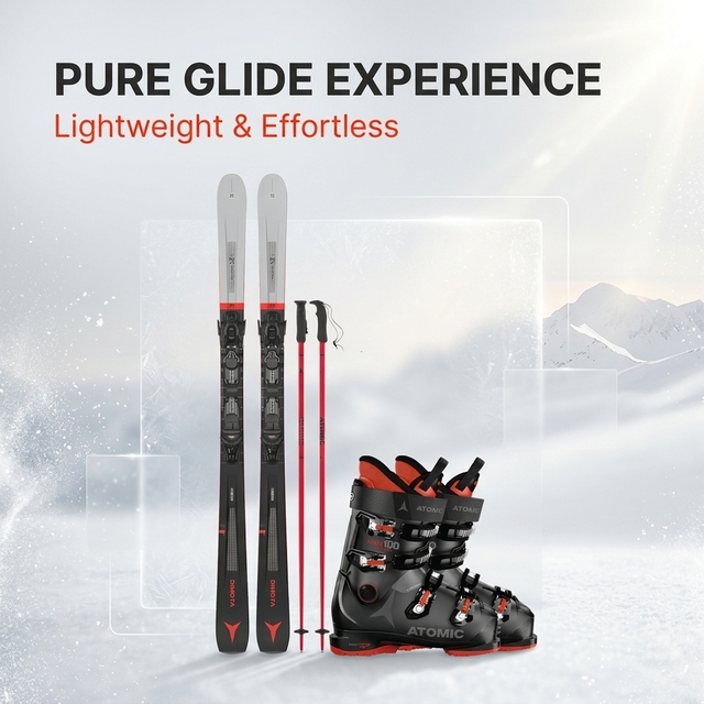 2023 XP Across (backcountry Ski) Telemark Big Mountain Skis Full Set
