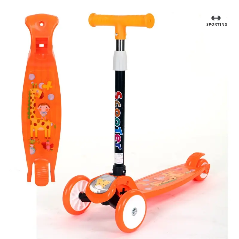 SP Three Wheels Durable Children Toy Scooters Girls Boys Toys For Sale skate scooter for kids