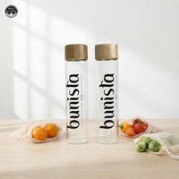 Tube en verre borosilicate 25ml/30ml/36ml/50ml/55ml/70ml/80ml/90ml/125ml/150ml, flacon échantillon en verre hermétique pour boisson au safran