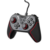 Contrôleur de jeu filaire de haute qualité Gyroscope à six axes Fonction de vibration Manettes de jeu Usb