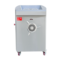 Hachoir à viande MJR pour traiteur, mariages et événements, nouveau modèle en acier inoxydable, fonctionnement automatique, sûr et efficace pour les grandes portions