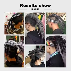 Machine à tresser manuelle Wansheng B-802 pour dreadlocks, outil de coiffure avec adaptateur secteur et extensions - Product Image 5