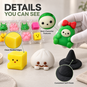 Wholesale Christmas Advent Calendar Dumpling Squishy <b>Blind</b> Box Custom Logo Corporate Holiday Giveaway Sensory Gift Set - Product Image 3