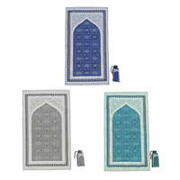 Prayer Mat Muslim Prayer Journal Portable Carpet Storage Pocket Designed Persian Carpets Prayer Mat