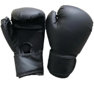 <span class=keywords><strong>Guantes</strong></span> de Boxeo de Entrenamiento MMA de PU Hechos a Medida con Cierre de Diseño de Medio Dedo, 1 Par - Product Image 1