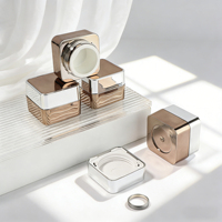 Pot de Gel UV de Luxe 5G Électroplaqué avec Conception Anti-Lumière, Gel Constructeur, Emballage Premium pour Vernis à Ongles