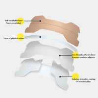 Patch nasal anti-ronflement jetable pour adultes, qualité médicale, non tissé, certifié CE, blanc, 3x5,5 cm, pour la bouche et le corps