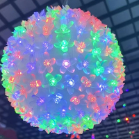 Ball Laternen Factory Direct LED Outdoor Regen ball Hängende Baum Ball Lampe Urlaub Weihnachts garten