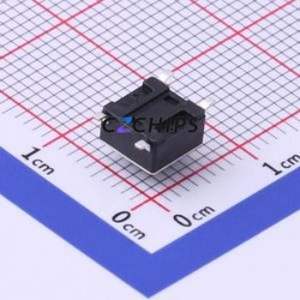 UK-B0228-G5-250-JZ Tactile Switch SMD-4P,6x6mm Switch Single Pole Single Throw Round Button 2.5N Vertical Mount - Product Image 2