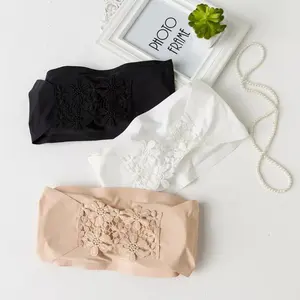 Hersteller Direkt vertrieb Mode verhindern, dass die junge Mädchen Dame Unterwäsche keine Spur von Eis Seide Stickerei Tücher Busen