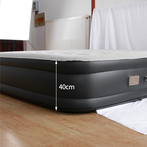 Design moderno doppia dimensione gonfiabile floccato materasso ad aria in PVC letti ad aria per esterni pieghevole mobili per la casa Auto gonfiare - Product Image 3