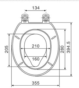 Asiento de inodoro <span class=keywords><strong>familiar</strong></span> de alta calidad, seguro, higiénico, cierre suave, <span class=keywords><strong>tapa</strong></span> de asiento de <span class=keywords><strong>WC</strong></span> <span class=keywords><strong>familiar</strong></span>, 3 piezas, asiento de inodoro de PP para adultos y niños para Americanos - Product Image 6