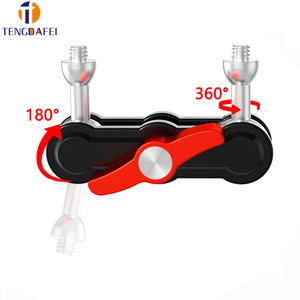 Pince à bras articulé en métal Tengdafei, fixation à vis 1/4-20, alliage d'aluminium, dégagement rapide, universelle, rotative, réglable, pour téléphone - Product Image 1